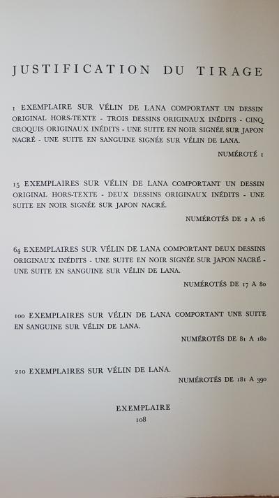Joseph BEDIER - Le roman de Tristan et Iseut - Grand volume in-4 en feuilles 2