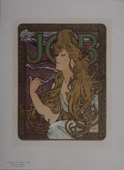 Alphonse MUCHA - Job, 1899 - Affiche lithographique originale 2