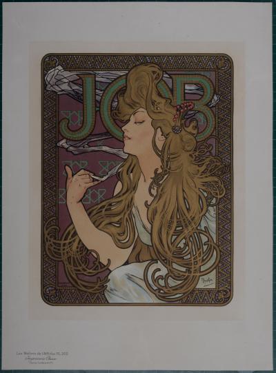 Alphonse MUCHA - Job, 1899 - Affiche lithographique originale 2