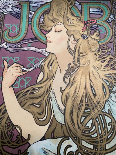 Alphonse MUCHA - Job, 1899 - Affiche lithographique originale 2