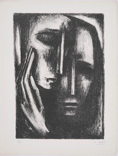 Maurice ROCHER : Amour, 1950 - Lithographie originale signée signée au crayon 2