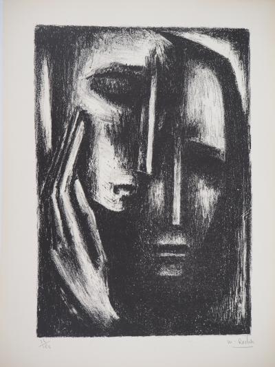 Maurice ROCHER : Amour, 1950 - Lithographie originale signée signée au crayon 2