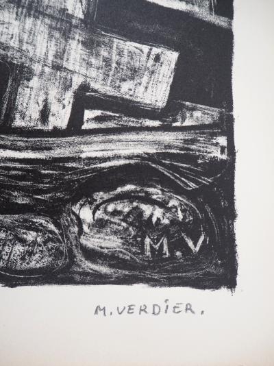 Maurice VERDIER : Carnaval, 1950 - Lithographie originale signée au crayon 2