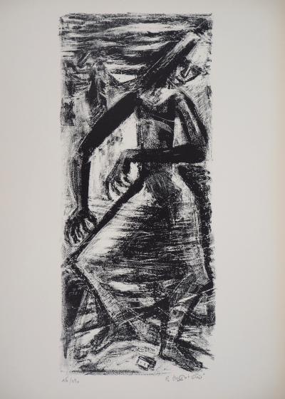 Roger MONTANÉ : La danse, 1950 - Lithographie originale signée au crayon 2