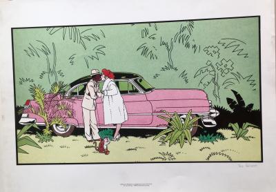 Ted Benoit - Sex Machine, 1986 - Sérigraphie signée 2
