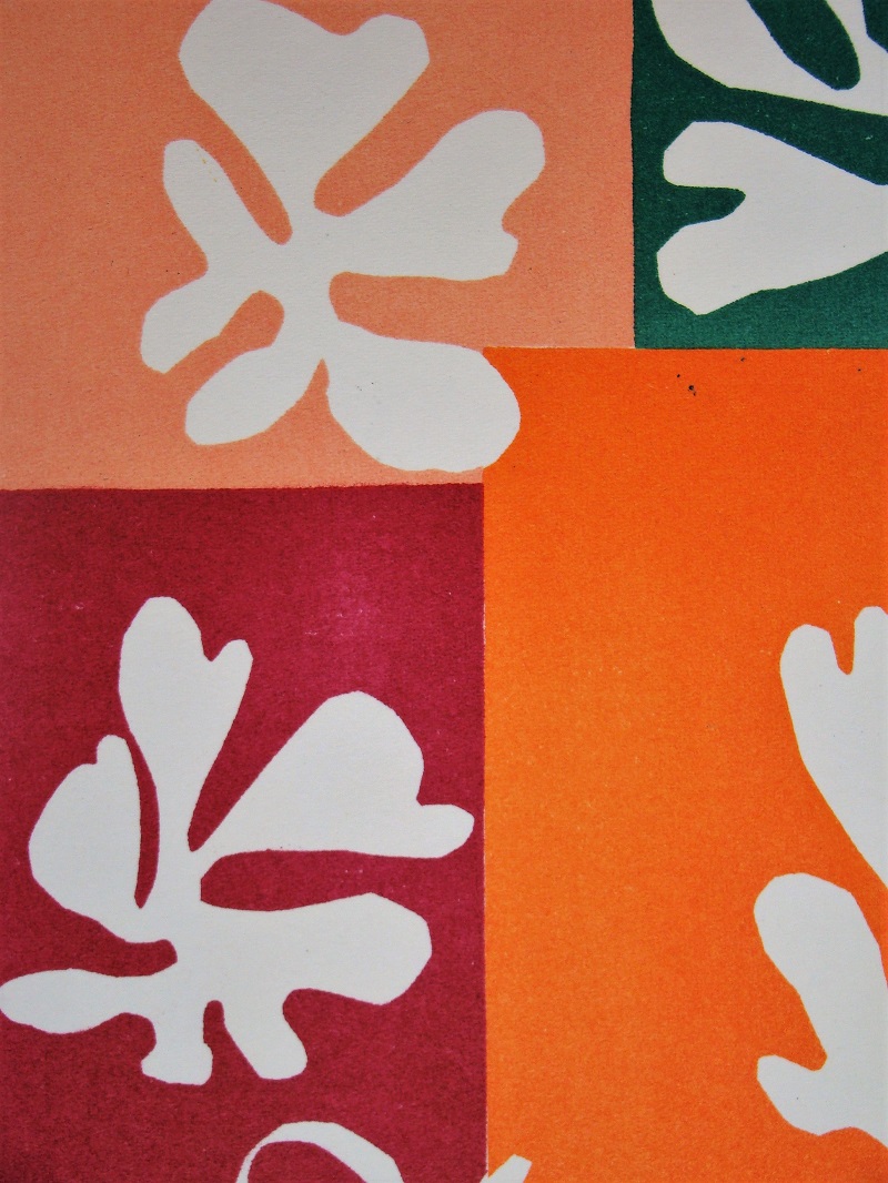 Henri MATISSE (d'après) Fleurs De Neige, 1958 Lithographie Art Moderne Plazzart
