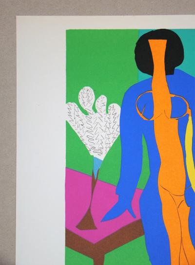 Henri MATISSE (d’après) - Zulma, 1958 - Lithographie signée et datée 2
