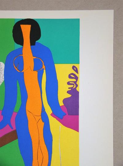 Henri MATISSE (d’après) - Zulma, 1958 - Lithographie signée et datée 2