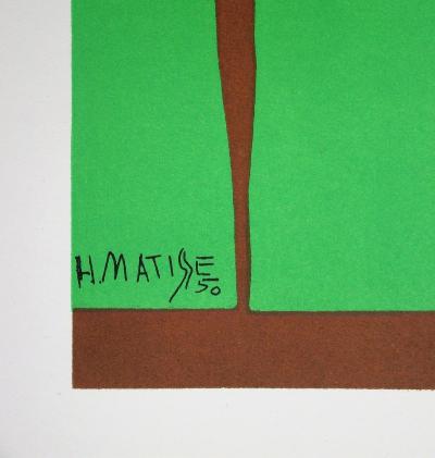 Henri MATISSE (d’après) - Zulma, 1958 - Lithographie signée et datée 2