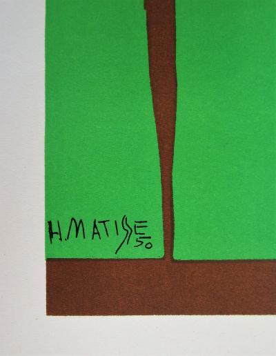 Henri MATISSE (d’après) - Zulma, 1958 - Lithographie signée et datée 2