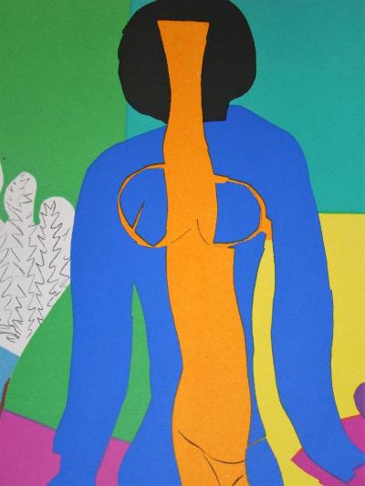 Henri MATISSE (d’après) - Zulma, 1958 - Lithographie signée et datée 2