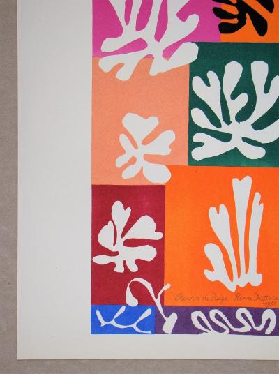 Henri MATISSE (d’après) - Fleurs De Neige, 1958 - Lithographie 2