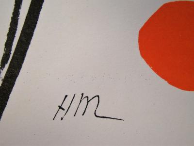 Henri MATISSE (d’après) - Nu Aux Oranges, 1958 - Lithographie monogrammée 2