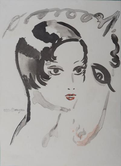 Kees VAN DONGEN -  L’Écuyère Rosa, 1930 - Stencil 2