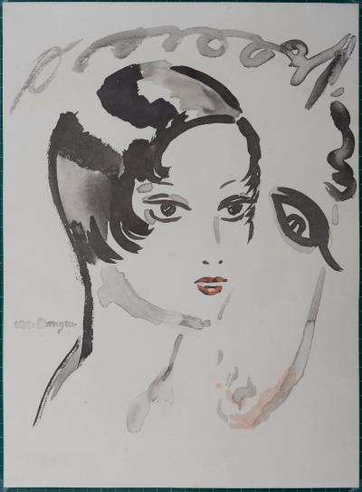 Kees VAN DONGEN -  L’Écuyère Rosa, 1930 - Stencil 2