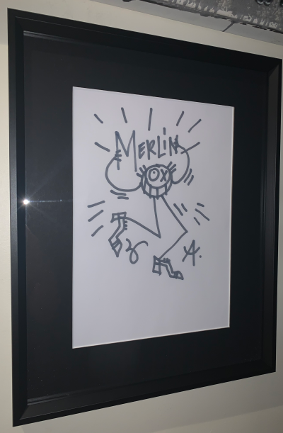 André Saraiva (Mr. A) - Mister - Dessin à l’encre 2