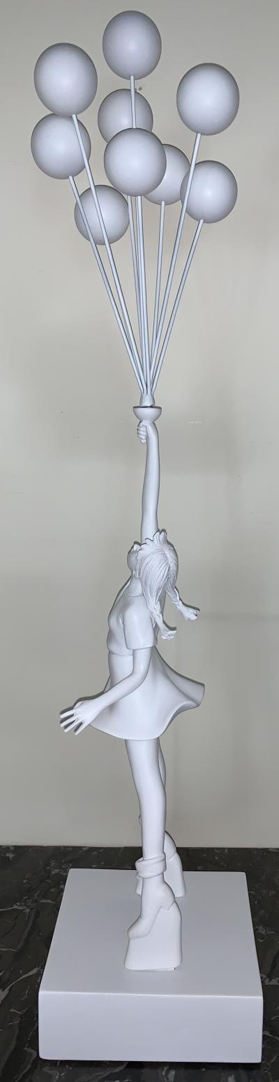 BANKSY (d’après) - Flying Balloons Girl, 2019 - Sculpture 2