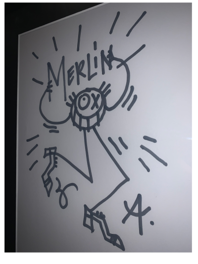 André Saraiva (Mr. A) - Mister - Dessin à l’encre 2