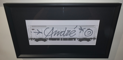 André Saraiva (Mr. A) - Fast Train - Dessin 2