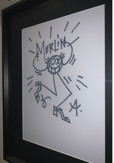 André Saraiva (Mr. A) - Mister - Dessin à l’encre 2