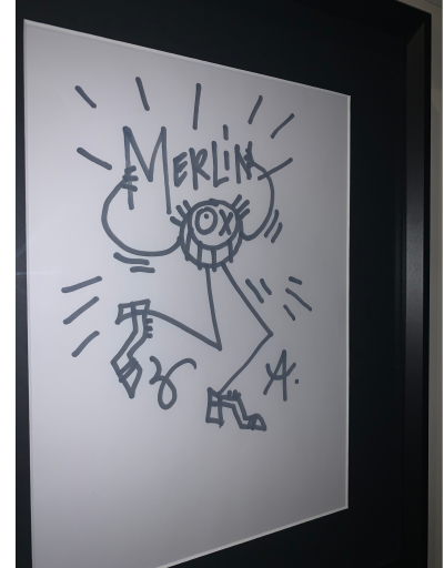 André Saraiva (Mr. A) - Mister - Dessin à l’encre 2