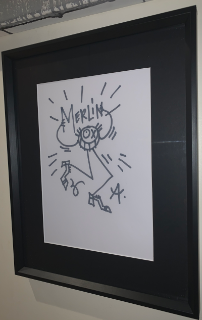 André Saraiva (Mr. A) - Mister - Dessin à l’encre 2