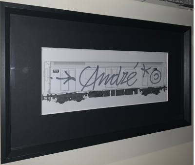 André Saraiva (Mr. A) - Fast Train - Dessin 2