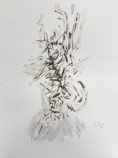 Mark TOBEY (after)  - Composition, 1959 - Lithograph 2