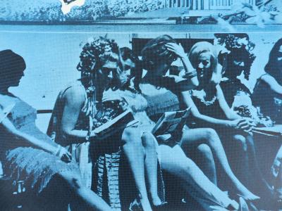 Jacques Monory - Soleil de Washington, 1976 - Sérigraphie Originale Signée 2