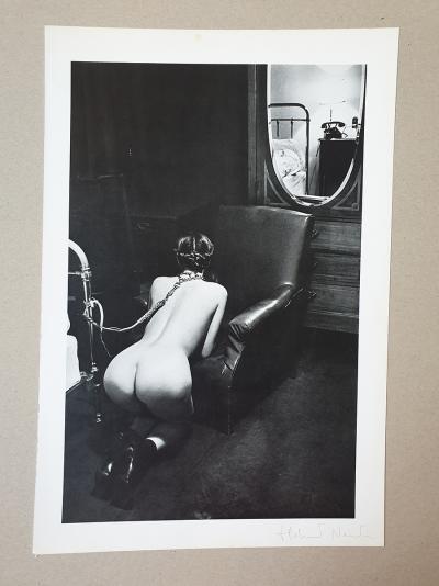 Helmut NEWTON - Hotel Room Place de la République, 1976, Photolithographie 2