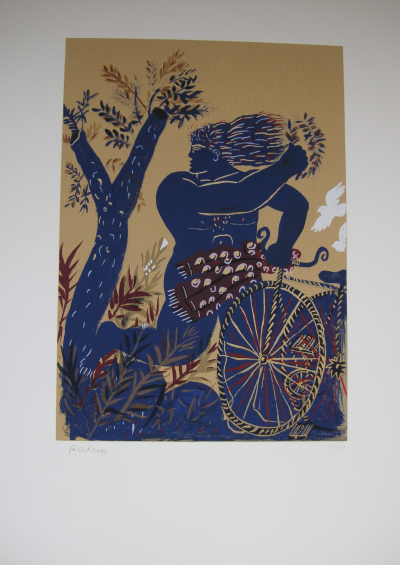 Alexandre FASSIANOS - Composition pour les Jeux Olympiques, 1992 -Grande lithographie originale signée au crayon 2