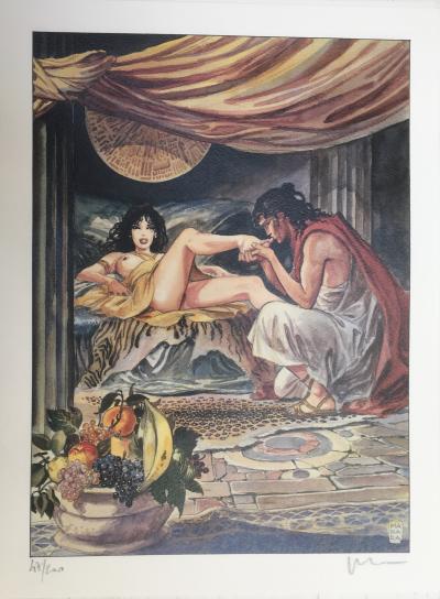 Milo Manara - Aphrodite 10 - Sérigraphie signée 2