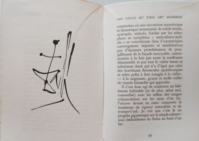 Salvador DALI - Les cocus du vieil art moderne, 1956 - Edition originale numérotée 2