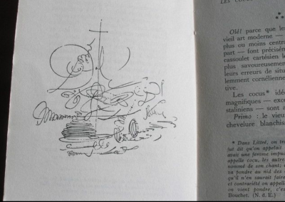 Salvador DALI - Les cocus du vieil art moderne, 1956 - Edition originale numérotée 2