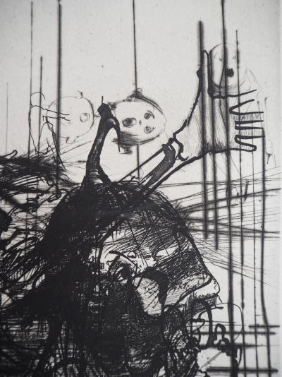 DADO : Monstre, 1997 - Gravure originale signée au crayon 2
