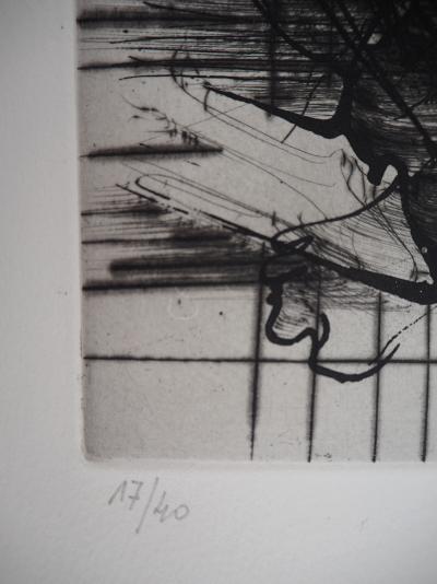 DADO : Monstre, 1997 - Gravure originale signée au crayon 2