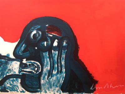 Bengt LINDSTRÔM - Personnage - Lithographie originale 2