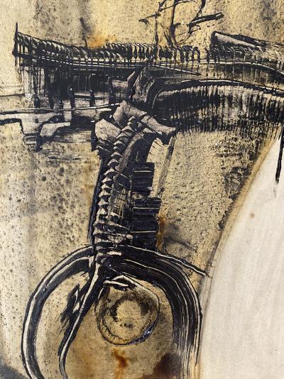 Jean-Pierre VIELFAURE - Mont à Mufle Rageur, 1960 - Huile sur toile 2