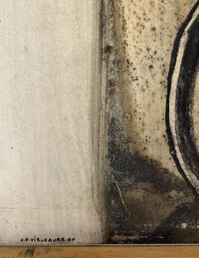 Jean-Pierre VIELFAURE - Mont à Mufle Rageur, 1960 - Huile sur toile 2