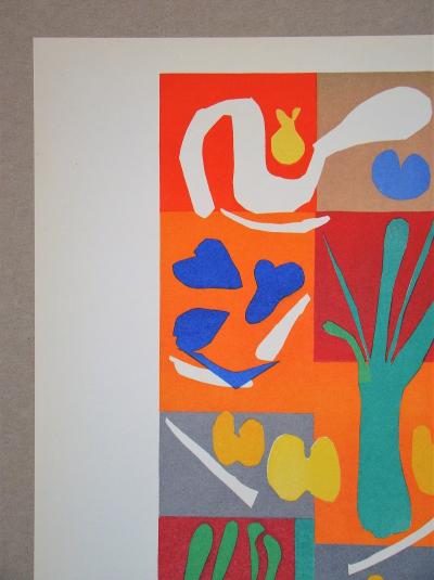 Henri MATISSE (d’après) - Végétaux, 1958 - Lithographie signée et datée 2