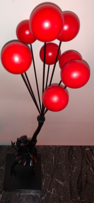 BANKSY (d’après) - Flying Balloons Girl, 2019 - Sculpture 2