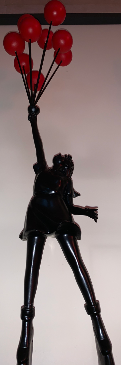 BANKSY (d’après) - Flying Balloons Girl, 2019 - Sculpture 2