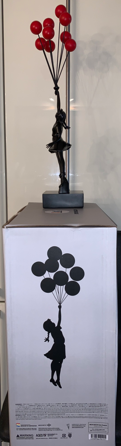 BANKSY (d’après) - Flying Balloons Girl, 2019 - Sculpture 2