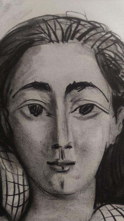 Pablo PICASSO - Jacqueline, 1958 - Lithographie 2