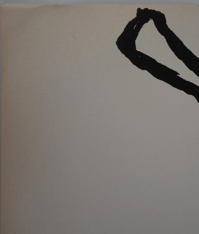 Roger CHASTEL : Personnage fragile - Sérigraphie originale signée au crayon 2