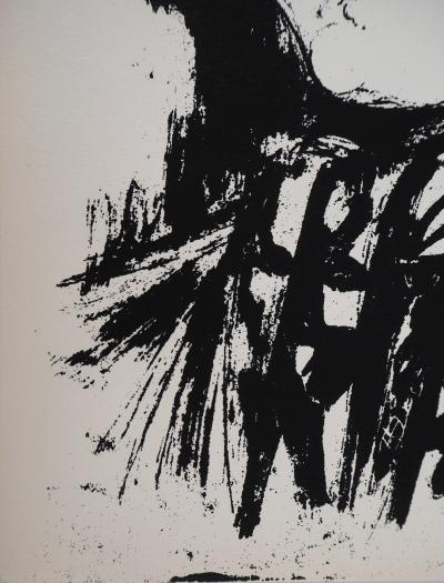 Nicolas CARREGA : Homme sérieux, 1951 - Sérigraphie originale signée 2