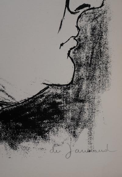 Daniel du JANERAND : Homme pensif, 1951 - Sérigraphie originale signée au crayon 2