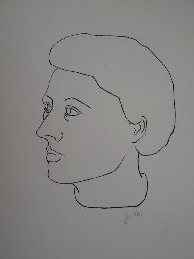Y. M. : L’autoportrait - Sérigraphie Originale Signée 2