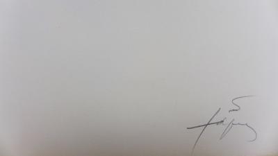 Antoni TAPIES - Llambrec 1 , 1975 - Lithographie signée au crayon 2