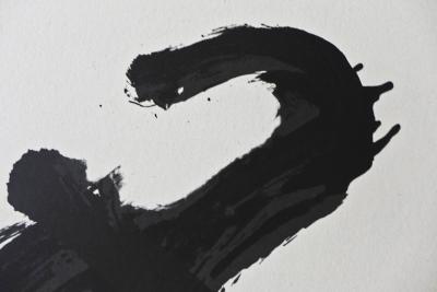 Antoni TAPIES - Llambrec 4 , 1975 - Lithographie signée au crayon 2